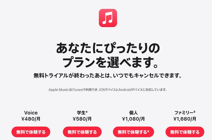 Apple MusicAApple TV+AApple OneɒlグB{