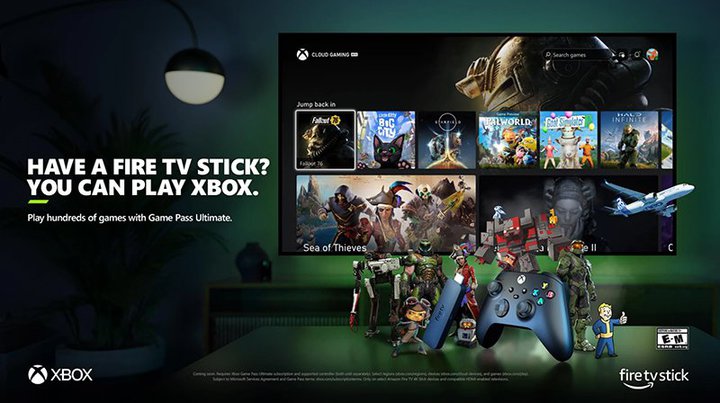 Xbox Cloud GaminguAmazon Fire TV Stick 4KvɑΉ