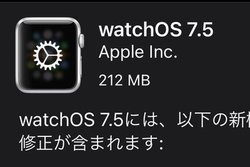 Apple WatchuwatchOS 7.5v񋟊JnBTuXNPodcastĐɑΉ